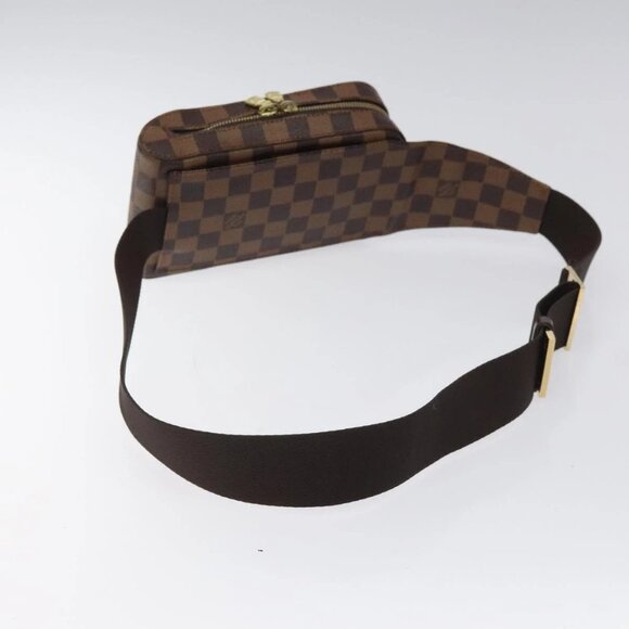 LOUIS VUITTON Damier Ebene Geronimos Shoulder Bag N51994 LV Auth EC1038 - Picture 8 of 16